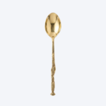Pure Brass Engraved Serving Spoon