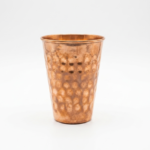 Copper Beat Glass, 5-inch, Set of 6