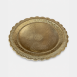 Copper / Brass Floral Thaal
