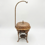 Oval Container with Stand & Lid – 8 x 10 Inches - Image 2