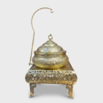 Brass Shahi Handi with Stand - Image 2