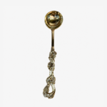 Pure Brass Serving Spoon (Grapes)